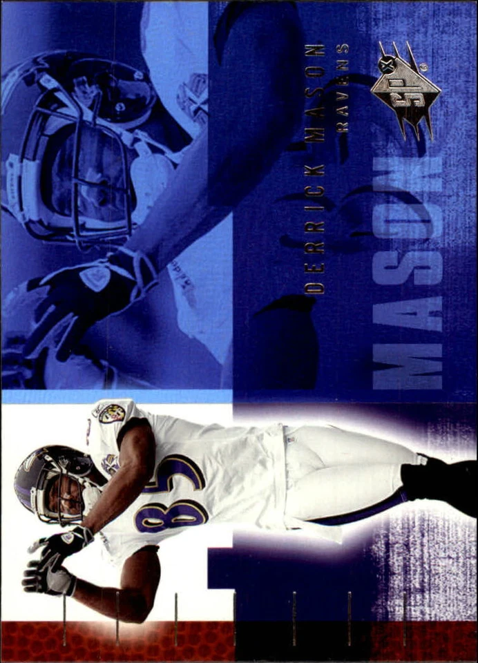 A2087- 2006 SPx #9 Derrick Mason - NM-MT - Image 1 of 2
