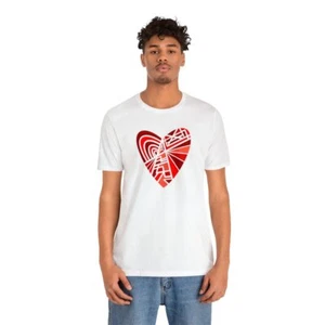 New Fractured Love T shirt Heart multiple colors and sizes  - Picture 1 of 49