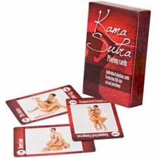 Kama Sutra Playing Cards Couples Sex Positions Erotic Bedroom Pleasure Fun Game