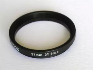 STEP DOWN ADAPTER 37MM-35.5MM STEPPING RING 37 TO 35.5MM 37-35.5 STEP DOWN RING - Picture 1 of 1