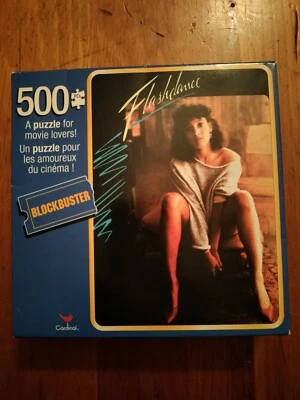 Blockbuster 500 Piece Puzzle FLASHDANCE 11x14  BN **FREE SHIP - Image 1 of 4