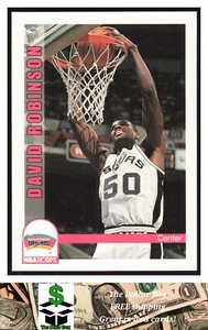 1992-93 Hoops #209 David Robinson - San Antonio Spurs - Picture 1 of 2