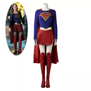 Costume Supergirl Kara Zor-El Cosplay Tuta Donna - Foto 1 di 15