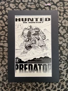RETRO VINTAGE VERY COOL , Comic Book movie Poster Art Print , THE PREDATOR - Picture 1 of 4