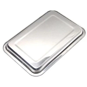 Oven Pan Tray Baking Pan Serving Dish Tray Stainless Steel Tray - Picture 1 of 9