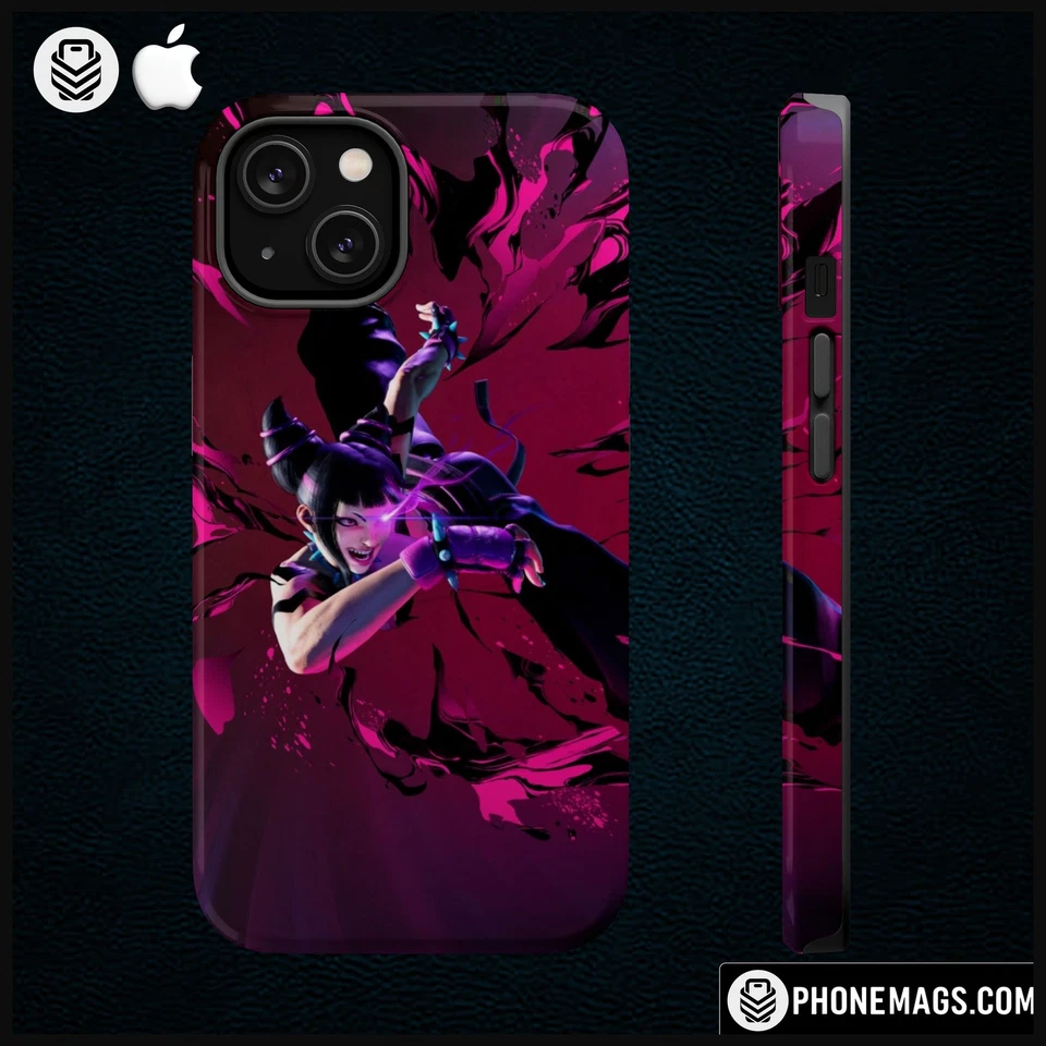 Street Fighter MagSafe® iPhone (13-16 Plus/Pro/Max/) Tough Case 2Layer Robust  - Image 1 of 1