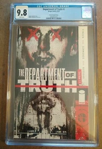 DEPARTMENT OF TRUTH #1 CGC 9.8 Secret Oswald Variant IMAGE TYNION 1ST PRINT - Picture 1 of 7