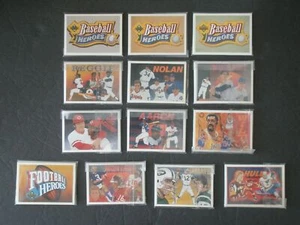 1991 & 1992 UPPER DECK BASEBALL, FOOTBALL, B HEROES - FINISH YOUR SET YOU PICK - Picture 1 of 1
