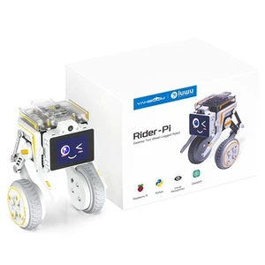 Rider-Pi Desktop Two Wheel-Legged Robot Self-Balancing Robot Dog w/5MP Camera - Picture 1 of 4
