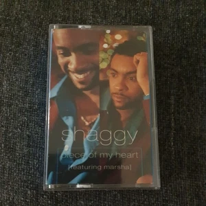Shaggy ft Marsha - Piece Of My Heart - Cassette tape Single Reggae Pop RnB - Picture 1 of 2
