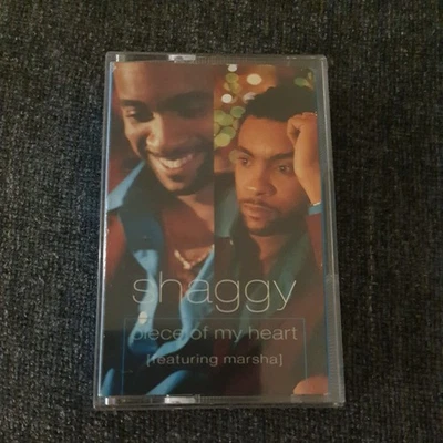 Shaggy ft Marsha - Piece Of My Heart - Cassette tape Single Reggae Pop RnB - Image 1 of 2