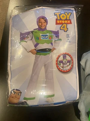 Disfraz Niño Toy Story Buzz Lightyear Disfraz - Talla: Mediana (7-8) Foto 1 de 2