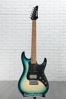 Guitarra eléctrica Ibanez Premium AZ24P1QM - Deep Ocean Blonde Foto 1 de 4