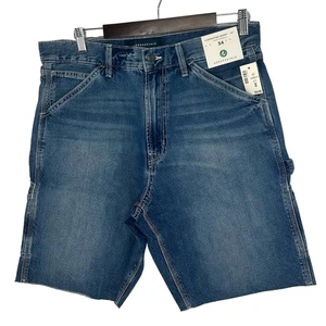 Pantalones Cortos Aeropostale Carpenter 10" No Elásticos 34 Cortados Papá Dadcore Informales - Imagen 1 de 7