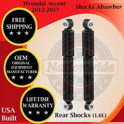 Amortiguadores traseros Monroe OEM para Hyundai Accent 2012-2017 1,6 L garantía de por vida Foto 1 de 4