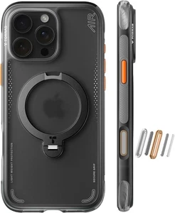 TORRAS Ostand Q3 Air for iPhone 16 Pro Case with Real Airbags, Military Grade - Picture 1 of 9