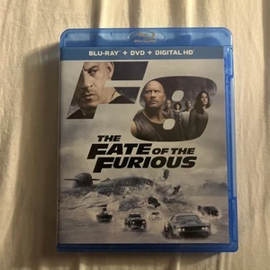 F8 The Fate Of The Furious. (Blu-ray/Dvd 2016) Vin Diesel, - Pre-owned - Picture 1 of 3