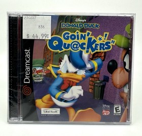 DONALD DUCK GOIN QUACKERS GAME SEGA DREAMCAST
