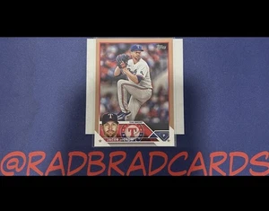 MLB Baseball Texas Rangers Topps Jacob DeGrom US100 Card /2023 - Picture 1 of 1