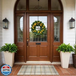 GENIMO Indoor Outdoor Bereich Teppich 3'x5', Wasserdicht Nicht Schuppen Haustür Matte, - Bild 1 von 5