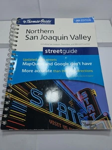 Thomas Guide Northern San Joaquin Valley Street Guide - Imagen 1 de 2