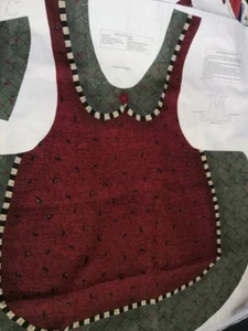 Lote De 6 Paneles Delantales Patchwork Semilla de Bayas Espantapájaros Costura Aula Principiantes - Imagen 1 de 20