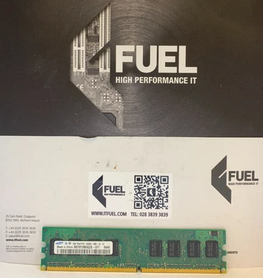 Samsung  1GB DDR2 ram memory module PC2-6400  -  M378T2863QZS-CF7 - Image 1 of 3