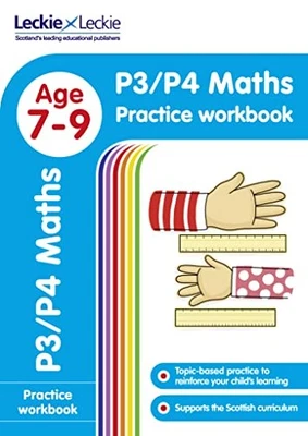 P3/P4 Maths Practice Workbook: Extra Practic..., Leckie - Image 1 of 2