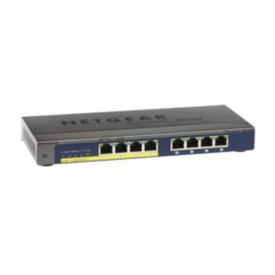 Netgear GS108PP 8 Port Unmanaged Gigabit Ethernet Switch - Image 1 of 1