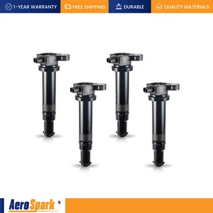 4pcs Ignition Coil Pack for 2006-2011 Hyundai Accent Kia Rio l4 1.6L C1543 UF499 - Picture 1 of 9
