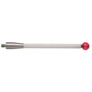 CMM Styli 8.0mm Ruby Ball, Ceramic Stem Length 75mm, M4 Thread, for A-5003-4802 - Picture 1 of 3