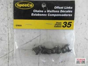 4Pc Speeco #35 Hgh Quality- 3/8" Replacement Roller Chain Offset Link S76351-35 - Picture 1 of 4