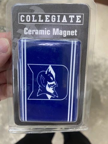 Duke Blue Devils  Precision Cut Ceramic Ncaa Magnet 3in x 2in Cover