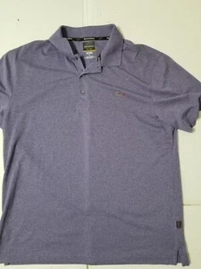 Greg Norman Tasso Elba Play Dry Five Iron Mens XL Orange Golf Polo Shirt - Picture 1 of 11