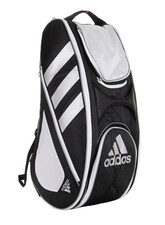 adidas Tour Tennis 12 Racquet Bag Black/White/Silver