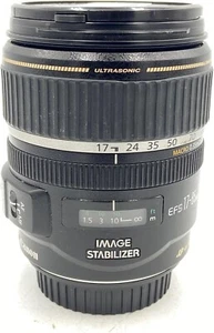 Lente Canon EF-S 17-85 mm f/4-5,6 estabilizada por imagen USM SLR PIEZAS DEFECTUOSAS SIN TAPAS - Imagen 1 de 11