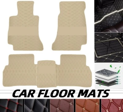 For Toyota Car Floor Mats Yaris 2012-2019 All Weather Custom Waterprooof Carpets - image 1 of 4