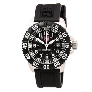 Montre homme Luminox 3151 Colormark cadran noir bracelet caoutchouc - Photo 1 sur 6
