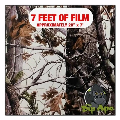 Película hidrográfica Madera en invierno hidro inmersión 7' x 20" hidro inmersión Foto 1 de 4