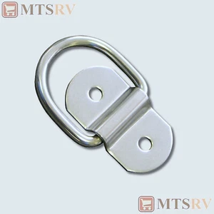 Brophy SS10 1,000 lb. Stainless Steel Tie-Down - SINGLE - Surface Rope D-Ring - Imagen 1 de 1