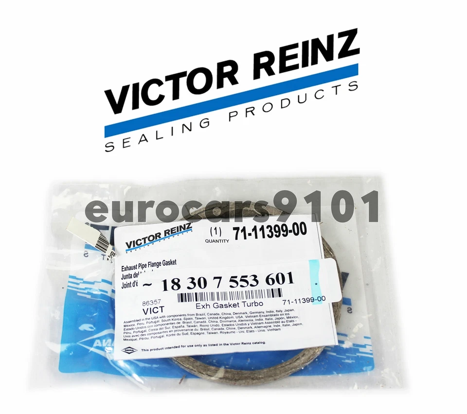 ¡Nuevo! Junta de brida de tubo de escape BMW X5 VICTOR REINZ 71-11399-00 18307553601 Foto 1 de 1
