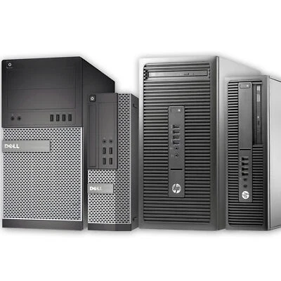 Customise PC i7 QUAD Core DESKTOP or TOWER PC TFT SET 16GB 256SSD Windows Choose - Image 1 of 3