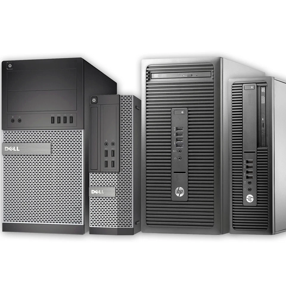 Customise PC i7 QUAD Core DESKTOP or TOWER PC TFT SET 16GB 256SSD Windows Choose - Image 1 of 3