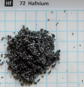 10 gram Hafnium metal shavings Hf 99.2% element 72 sample - Picture 1 of 1