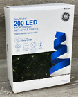 Ge Microbright 200 Count Warm White Led Net Style Lights 6 Ft X 4 Ft Christmas