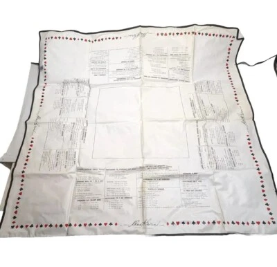 Vintage PENTHOUSE Product Chas A Goren Enterprises Card Game Table Cover - Image 1 of 3