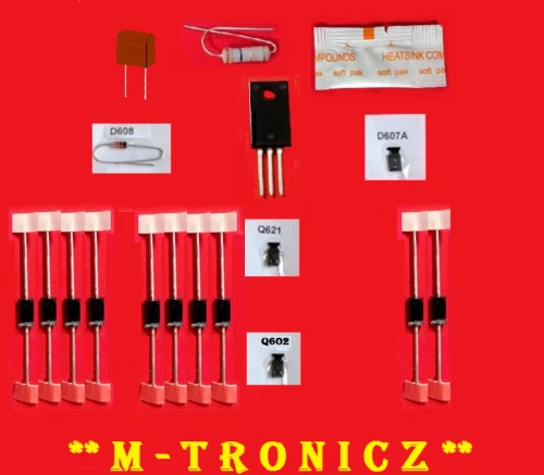 18 PCS FOR  MAGNAVOX PHILIPS  A4G25MPW-001 POWER SUPPLY REPAIR PARTS KIT - Image 1 of 1