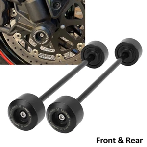 Protector de choque deslizadores de eje de horquilla de rueda delantera trasera para CFMOTO 800MT 800NK - Imagen 1 de 24