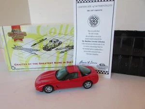 Matchbox Ultra Diecast CCV04M 1997 Corvette Red 1/43 COA LotD - Picture 1 of 6