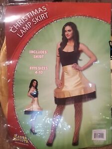 A Christmas Story Lamp Skirt ( only) Costume Adult Womens Size 4-10 